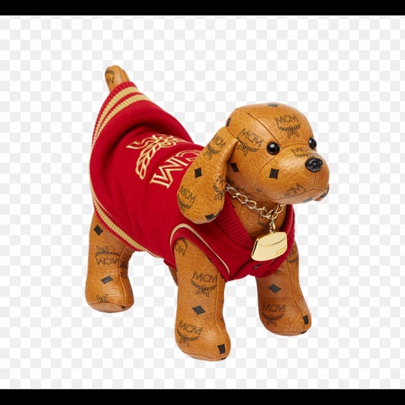 mcm dog hoodie